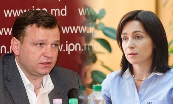 Maia Sandu si Andrei Nastase in parlamentul Moldovei